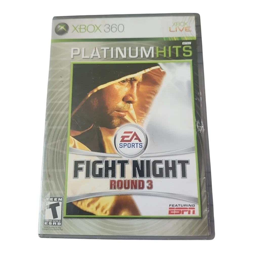 Fight Night Round 3 – Xbox 360 Platinum Hits – Complete with Game Disc & Manual